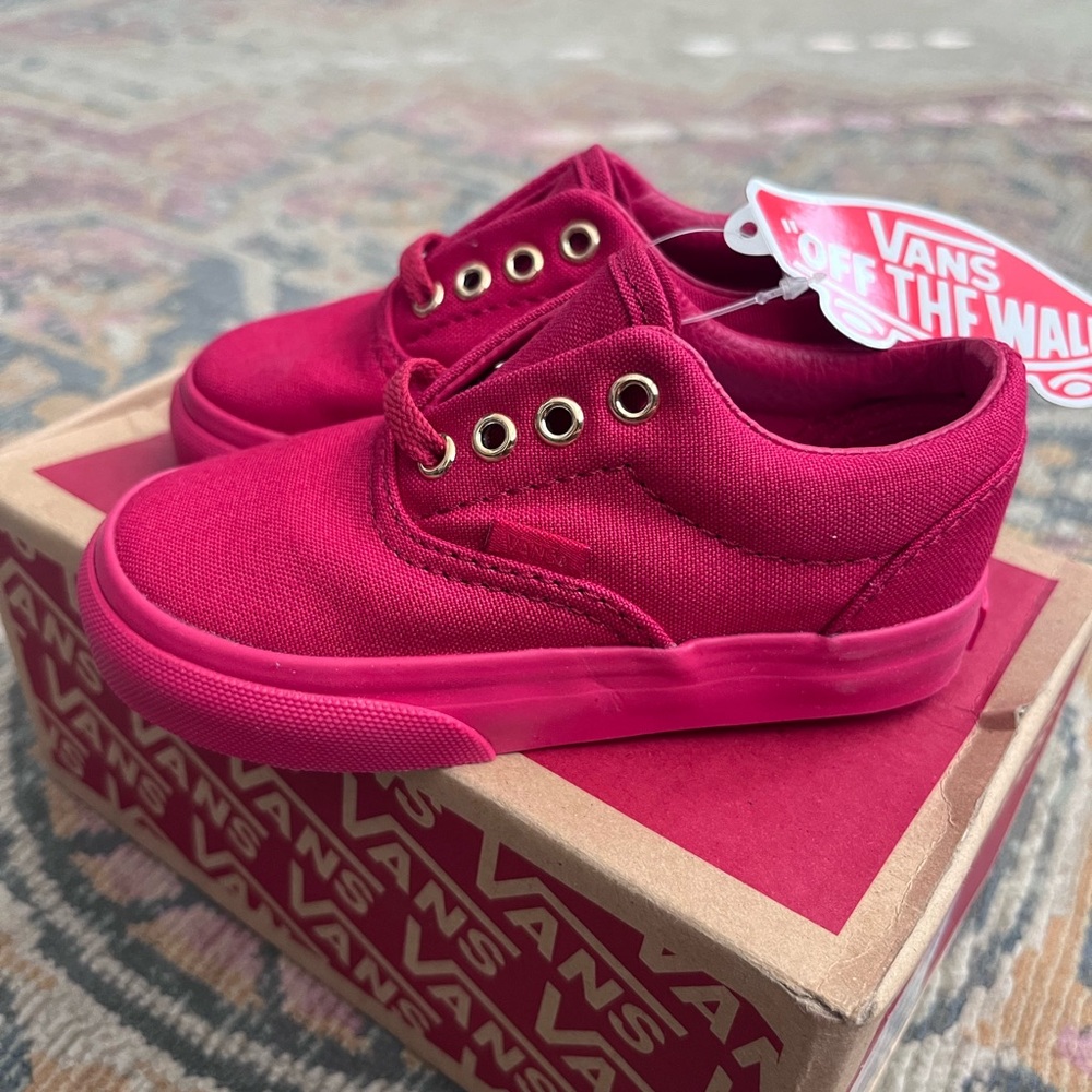 New Vans off the Wall toddler shoes